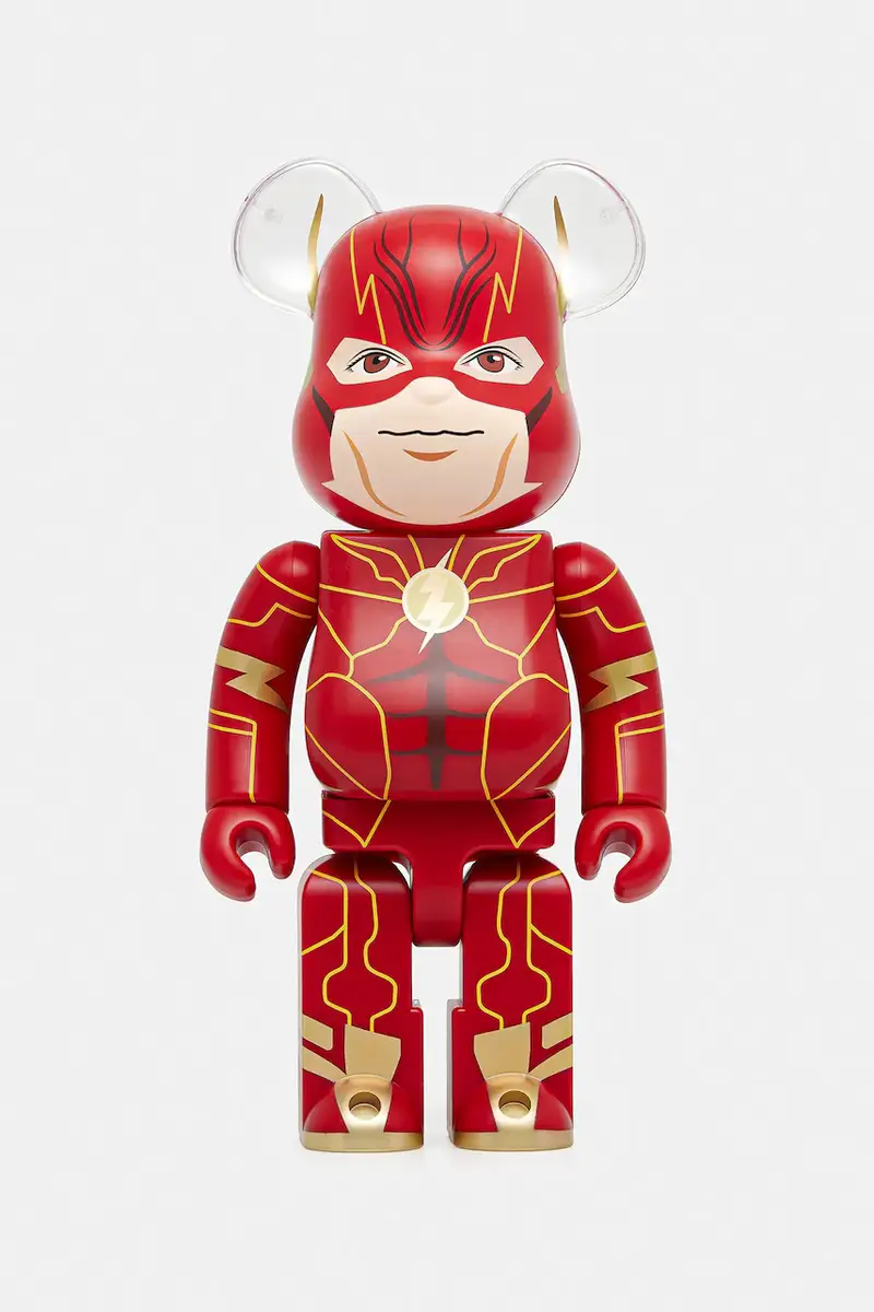 figurina decorativa Be@rbrick The Flash 400% colore rosso The.Flash.400