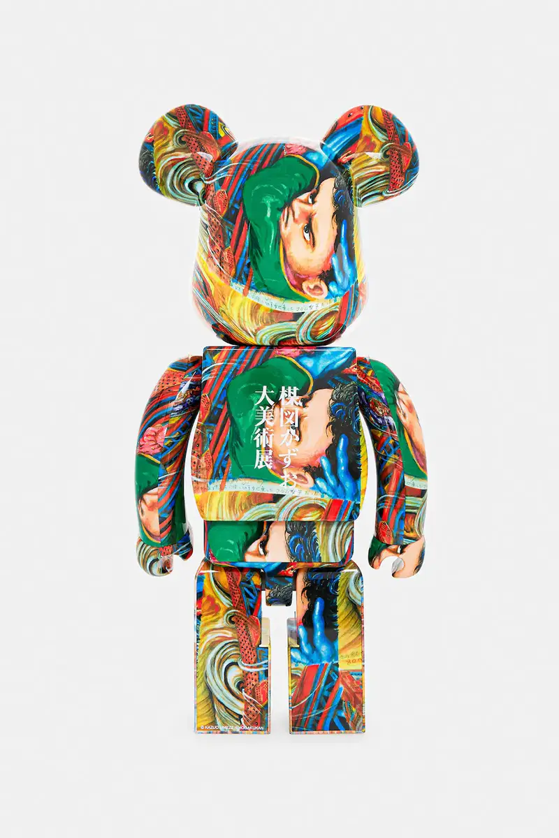 figurina decorativa Be@rbrick Umezu Kazuo 1000% Umezu.Kazuo.1000 Multicolore miniatura 2