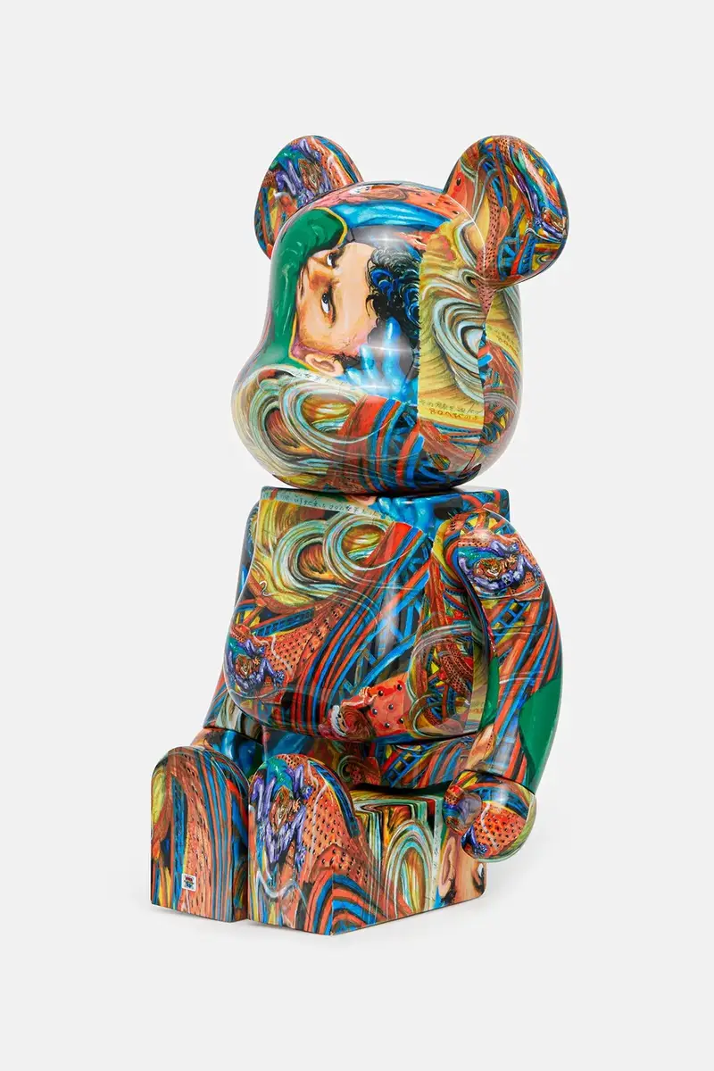 figurina decorativa Be@rbrick Umezu Kazuo 1000% Umezu.Kazuo.1000 Multicolore miniatura 3