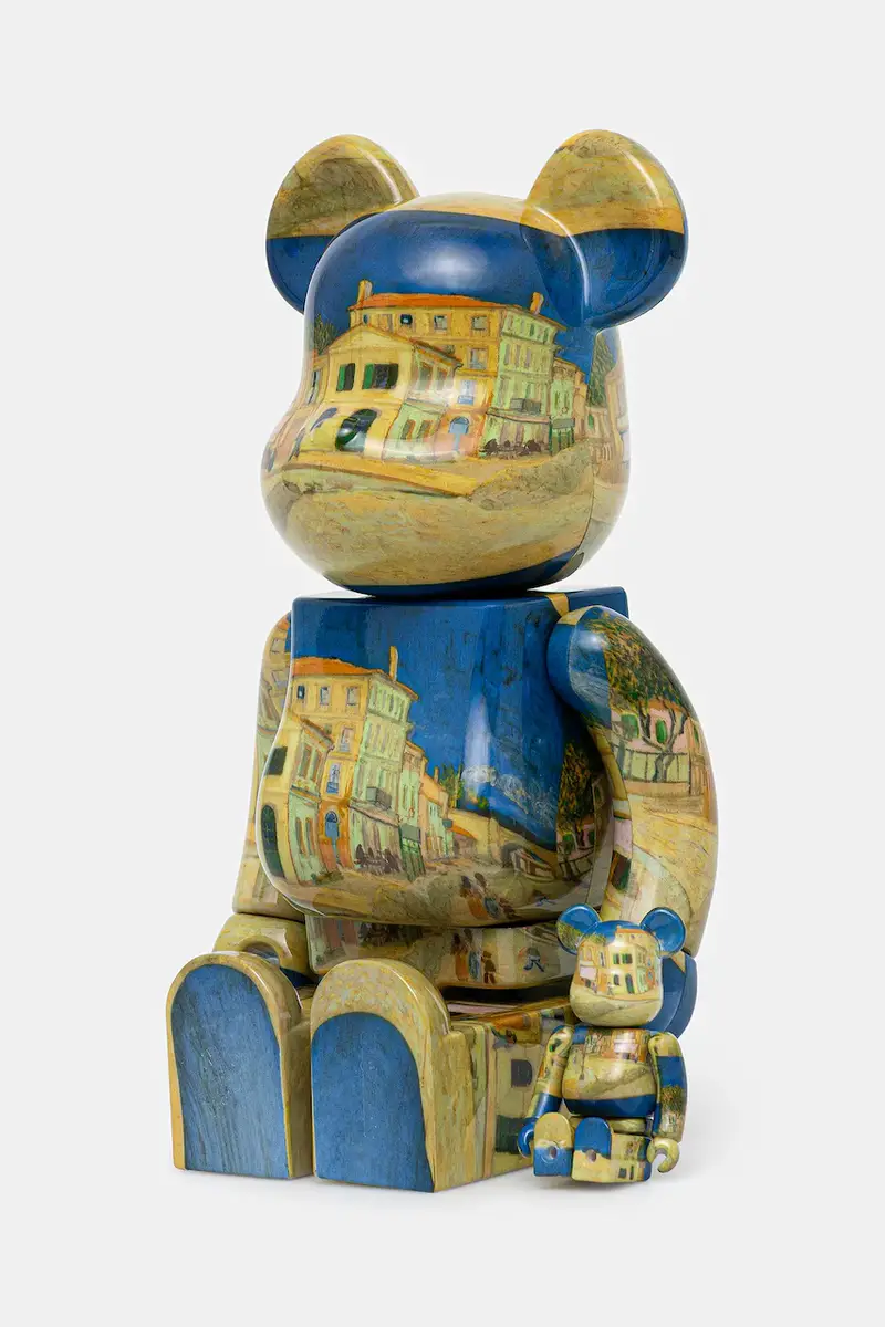 figurina decorativa Van.Gogh.The.Yellow.House.100.400 Multicolore miniatura 3