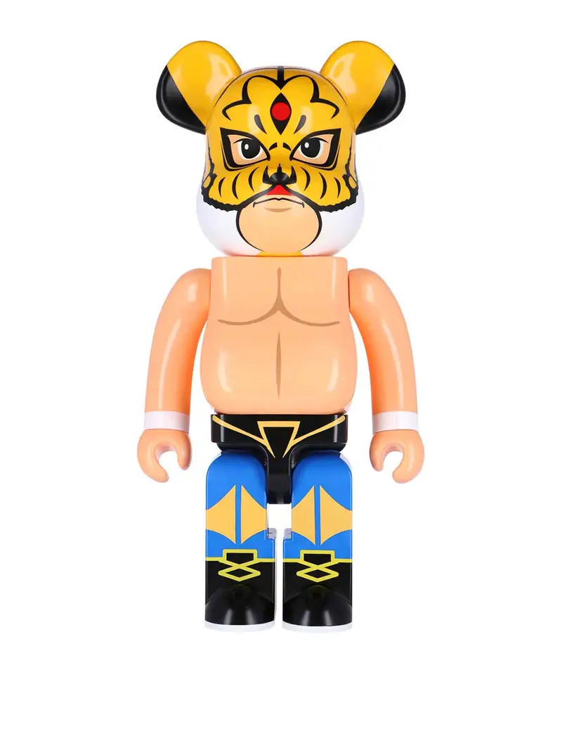 Statuetta Tiger Mask Multicolore