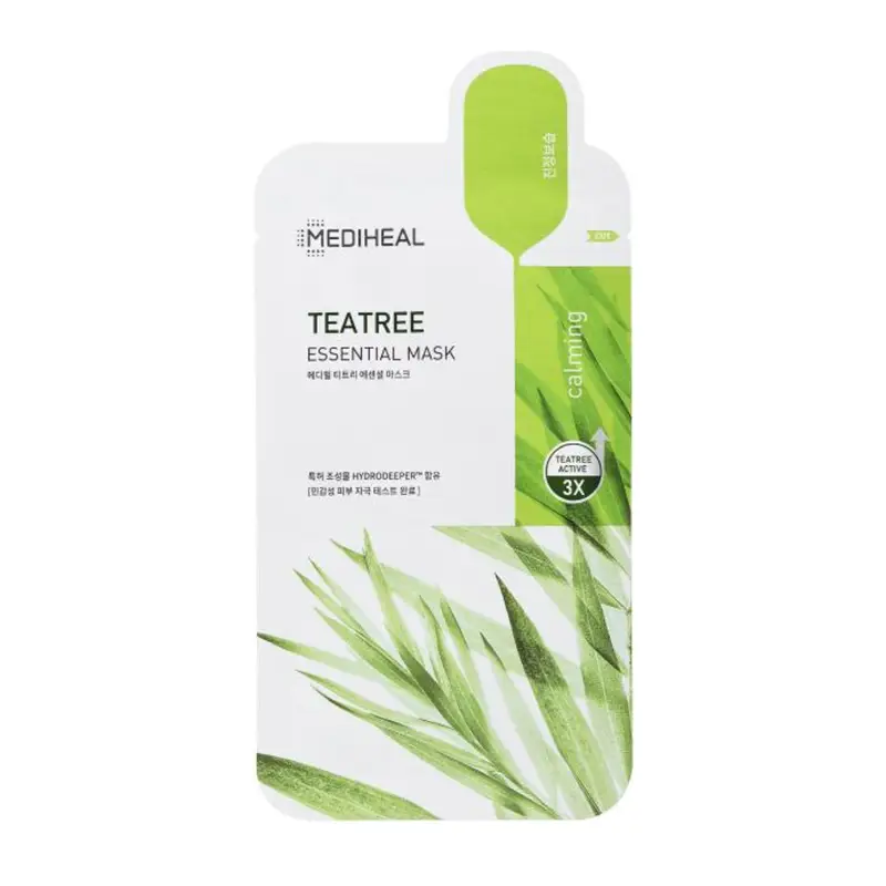 Maschere Viso Teatree Essential Mask - Maschera viso purificante,Maschera lenitiva viso