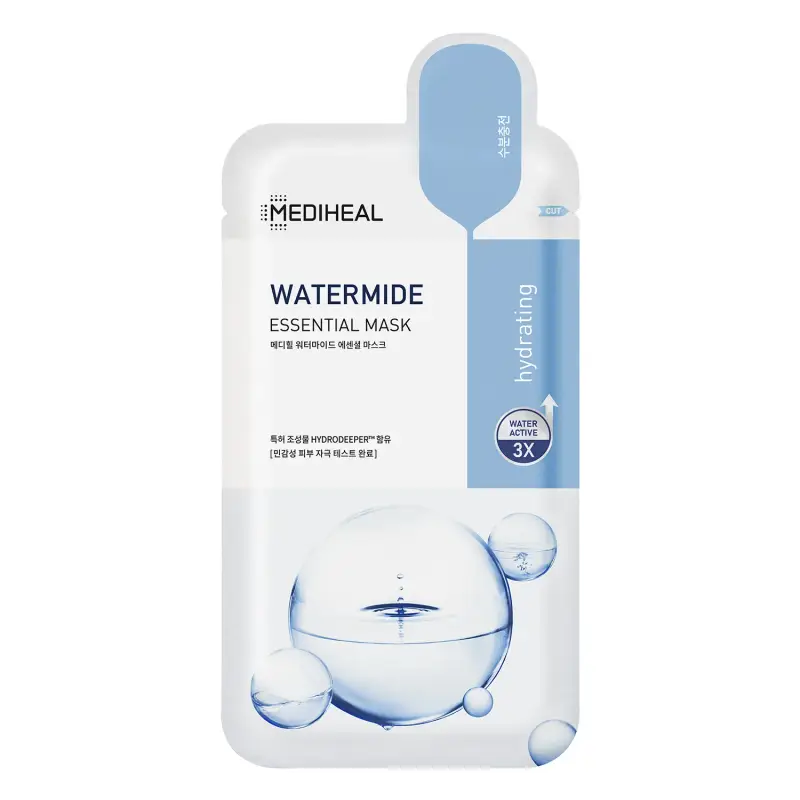 Maschere Viso Watermide Essential Mask - Maschera viso idratante,Maschera illuminante viso