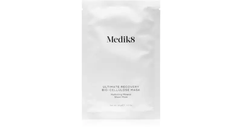 Ultimate Recovery Bio-Cellulose maschera in tessuto idratante e lenitiva 6 pz