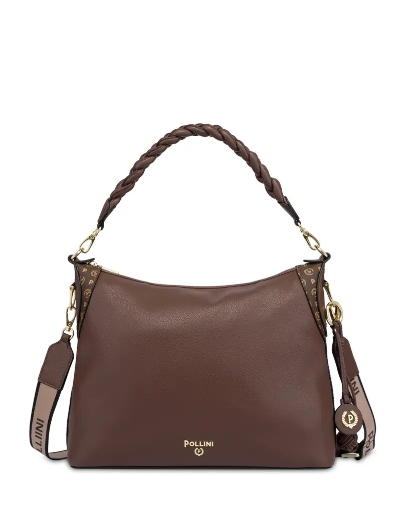 Medium Double Handle Bag Charisma MARRONE/MARRONE, one_size, Pollini