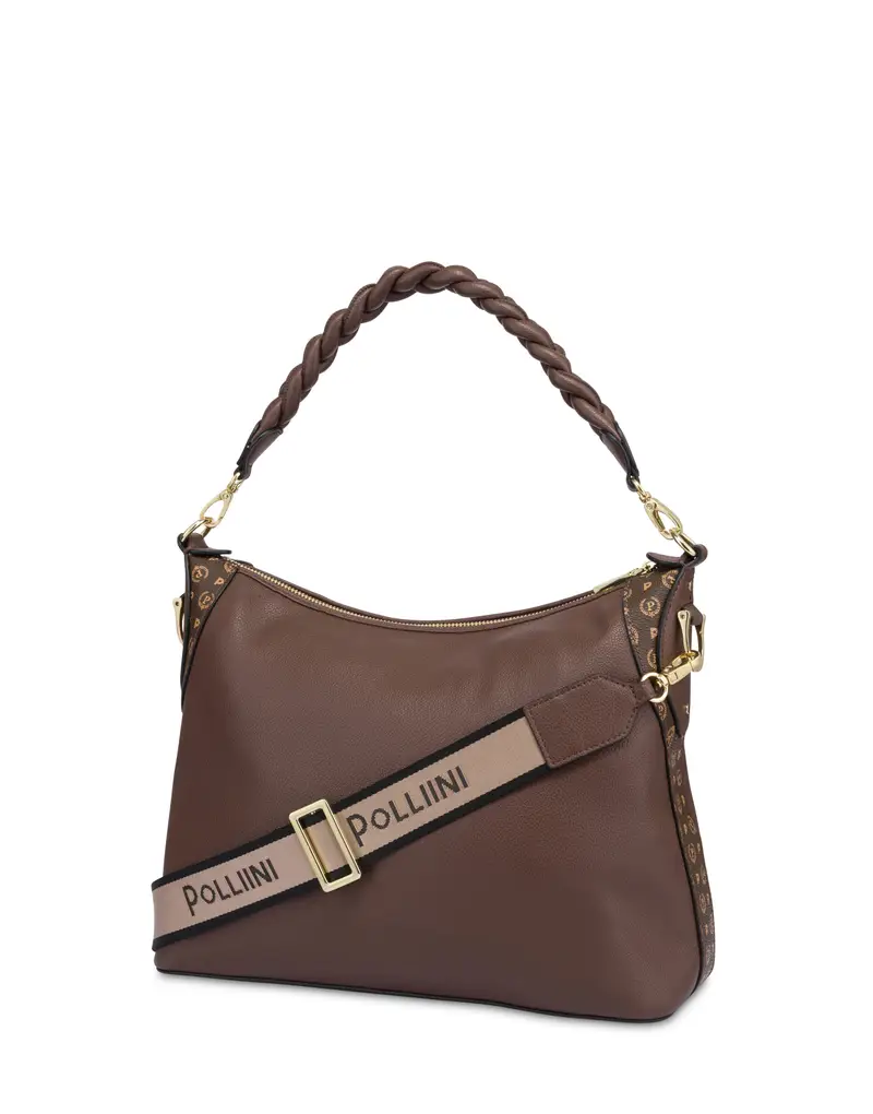 Medium Double Handle Bag Charisma MARRONE/MARRONE, one_size, Pollini miniatura 2