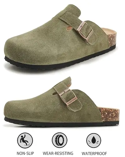 Meik Mangni Pantofole Uomo Verde 2479861 miniatura 2