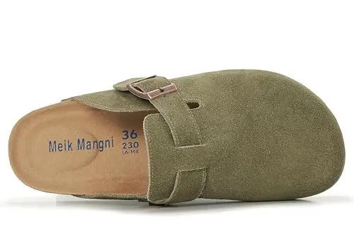 Meik Mangni Pantofole Uomo Verde 2479861 miniatura 3