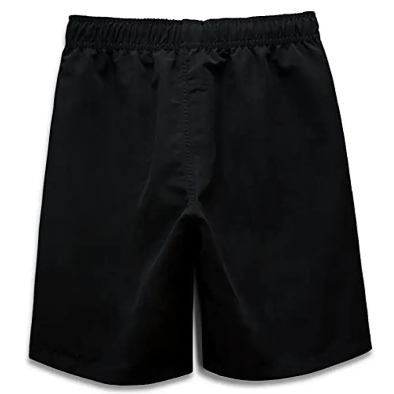 MEILONGER Costume da Bagno Pantaloncini da Bagno Estivi per Ragazzini Bambini Foderate in Rete Asciugatura Rapida 6-20 Anni(Nero, 14-16) miniatura 3