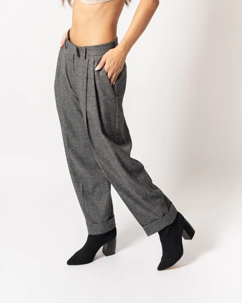 Pasntalone Check nero