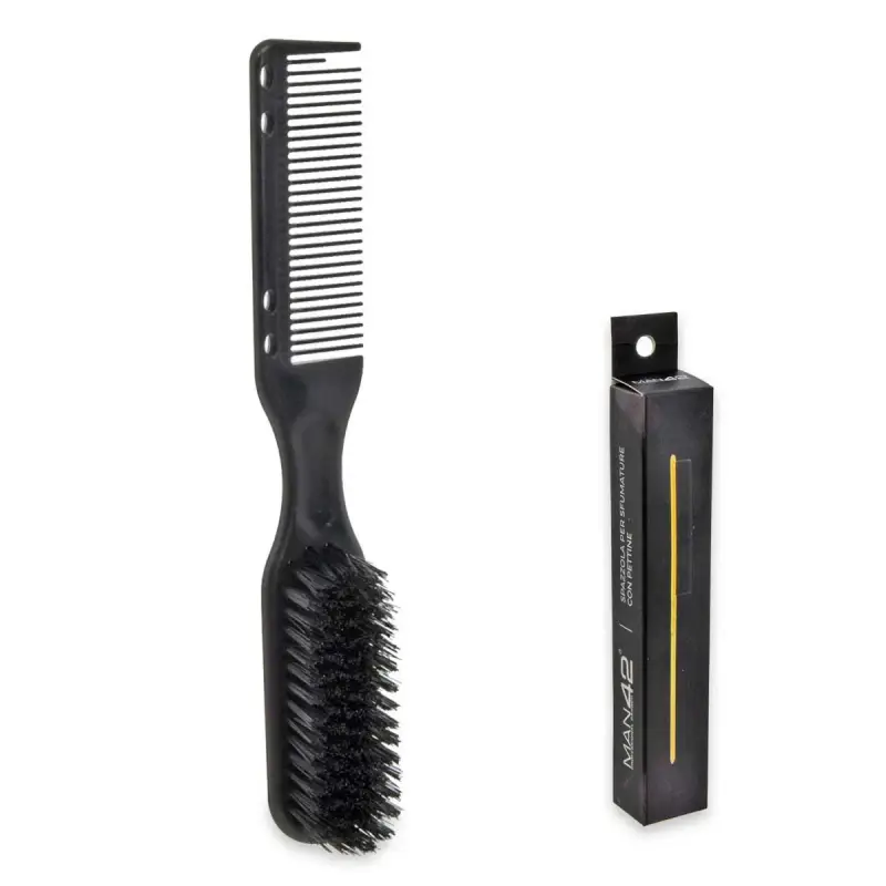 spazzola combinata per sfumatura nera