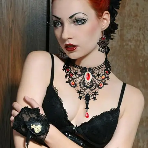 Meleager Orecchini Donna Rosso 3496846 miniatura 2