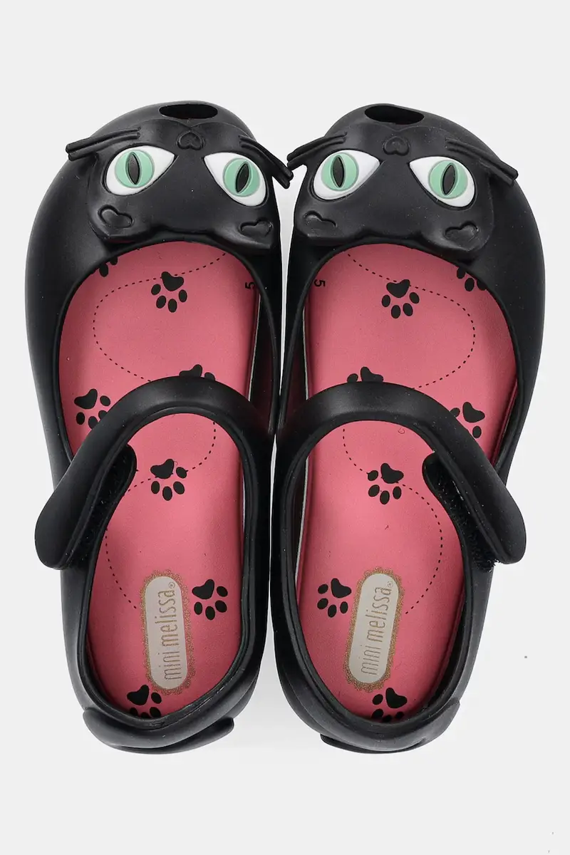 Melissa Ballerine Bambina Nero 2890211 miniatura 4