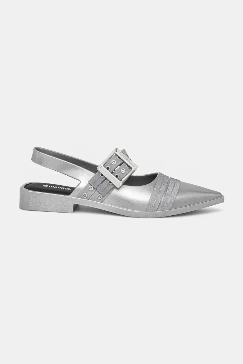 Melissa Ballerine Argento 3288028 miniatura 2