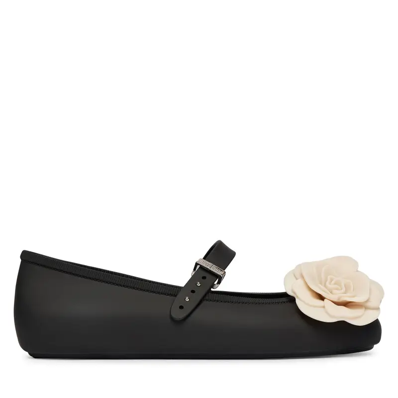 Ballerine Melissa Melissa Soft Ballerina Petals Ad 37820 Nero