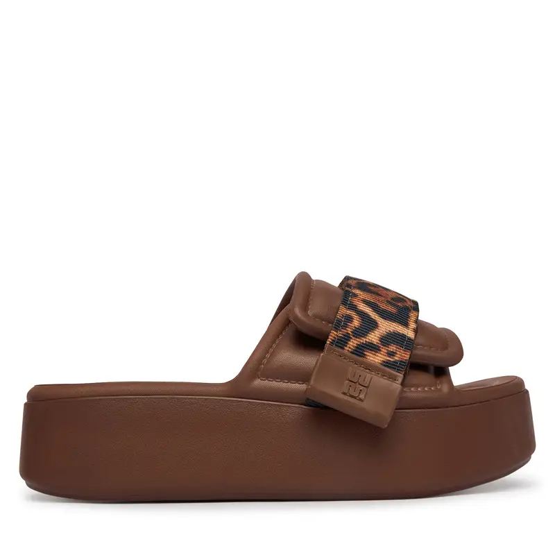 Ciabatte Melissa Melissa Free Fuzzy Slide Platform Ad 37835 Marrone