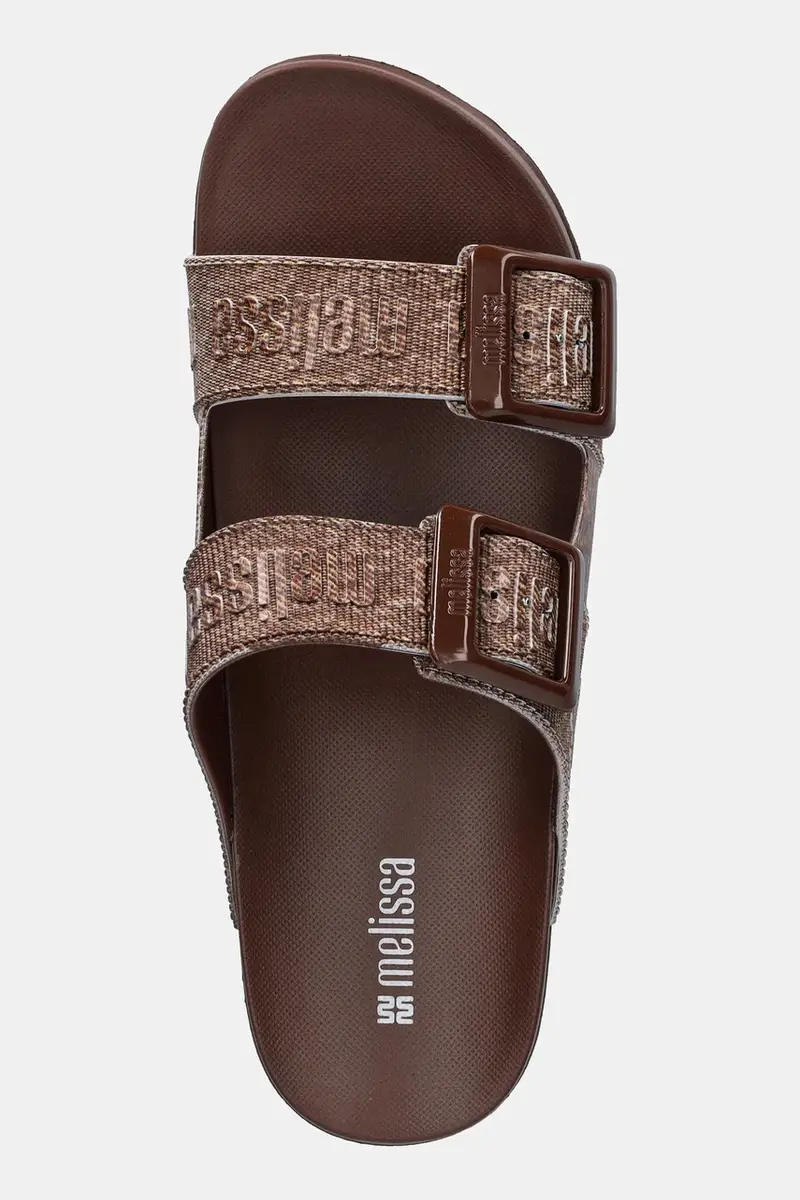 ciabatte slide COZY M LOVER SLIDE DENIM donna colore marrone M 36146 miniatura 4