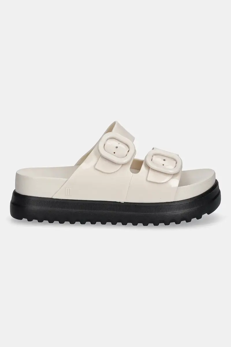 ciabatte slide COZY PLATFORM donna colore beige M 36158 miniatura 2