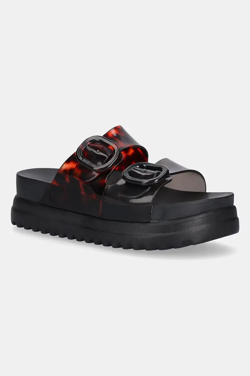 ciabatte slide COZY PLATFORM donna colore nero M 36158