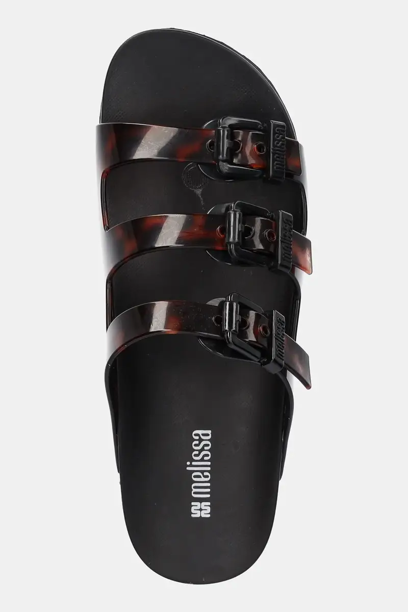 ciabatte slide MELISSA COZY STRIPES AD donna colore nero M 35943 BC962 miniatura 4