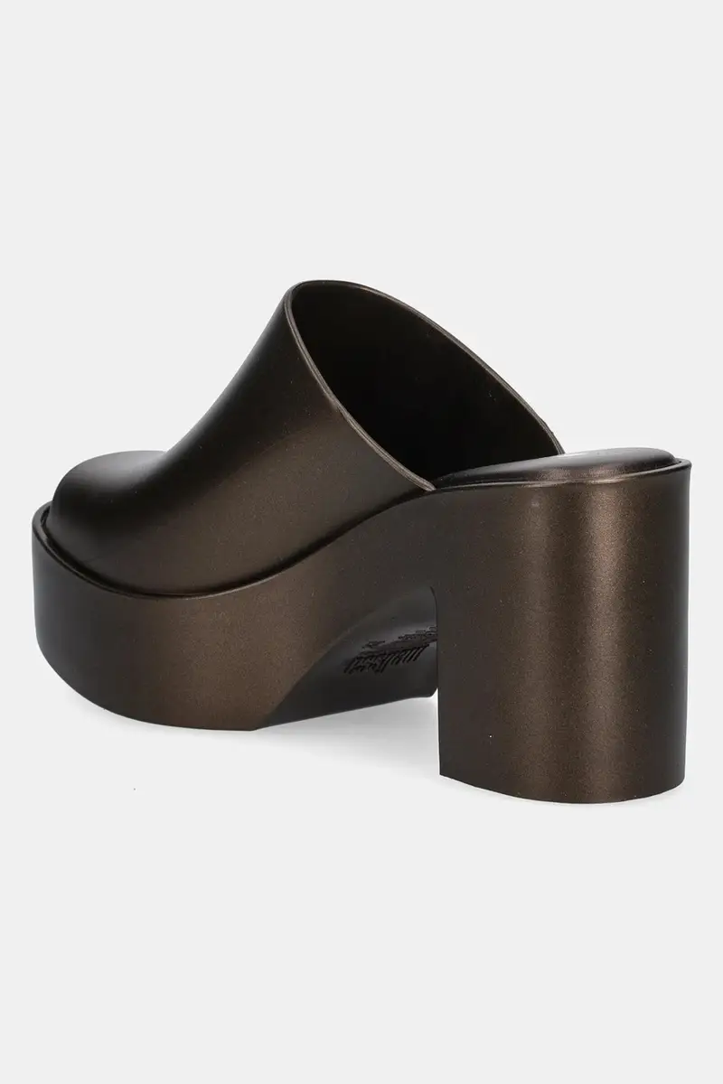 ciabatte slide MELISSA MULE HYPE METALLIC AD donna colore marrone M 36497.BI597 miniatura 3