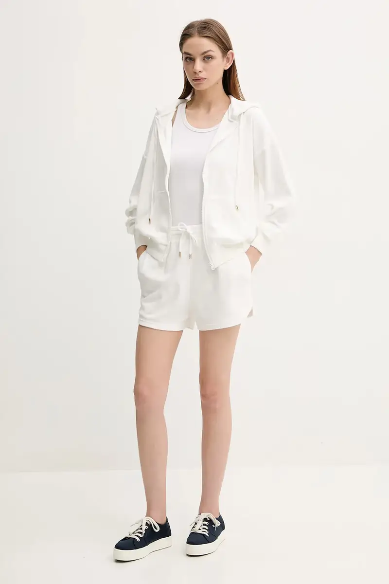 pantaloncini donna colore bianco Laura miniatura 2