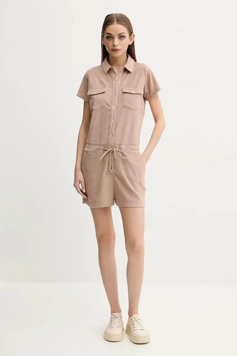 tuta elegante Beige miniatura 2