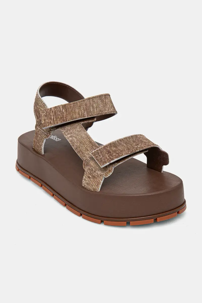 sandali FLOWING PLATFORM DENIM donna colore marrone M 36132