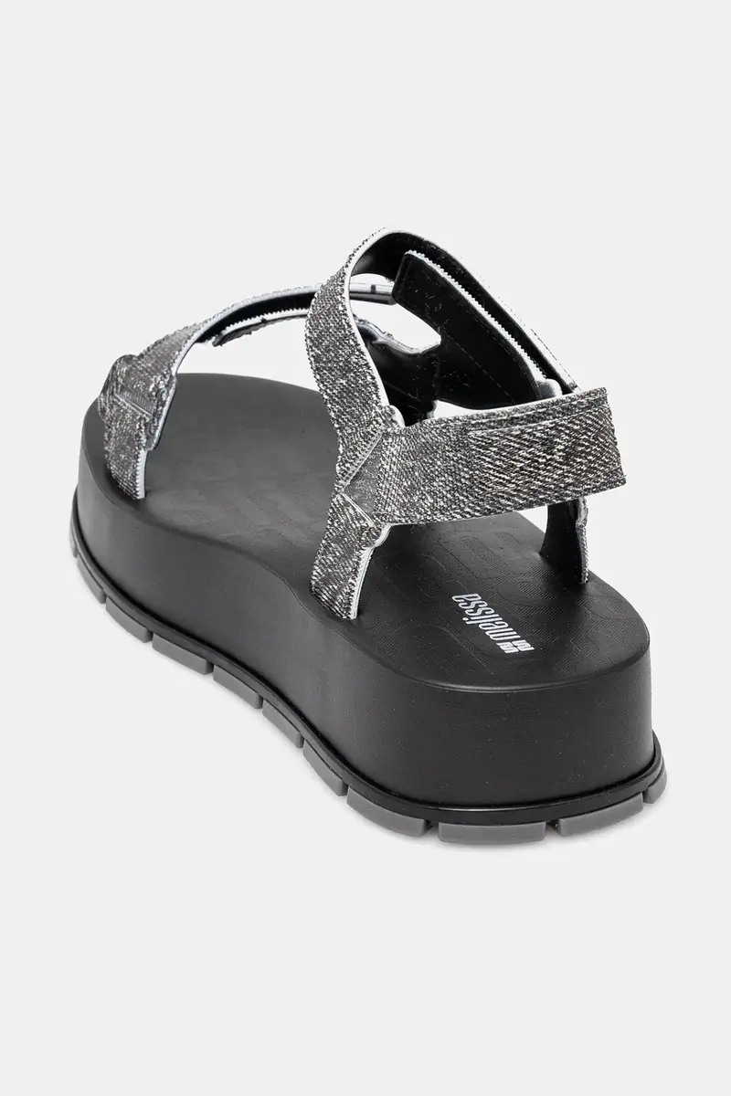 sandali FLOWING PLATFORM DENIM donna colore nero M 36132 miniatura 3