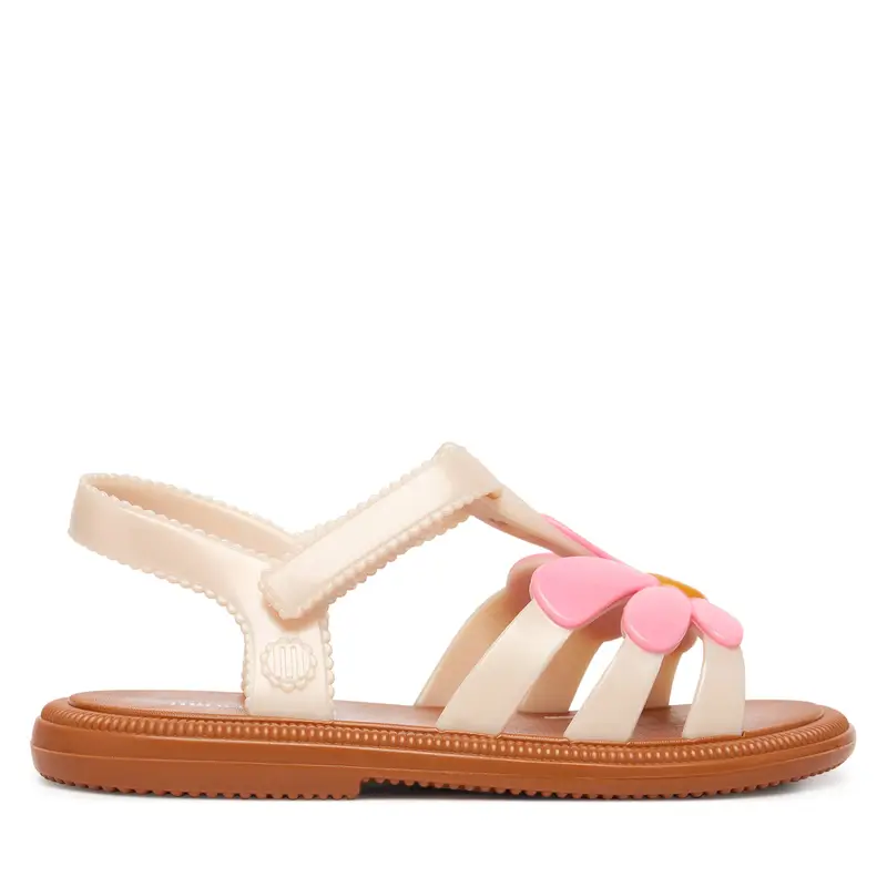 Sandali Melissa Mini Melissa Hip Bloomy Bb 35902 Marrone