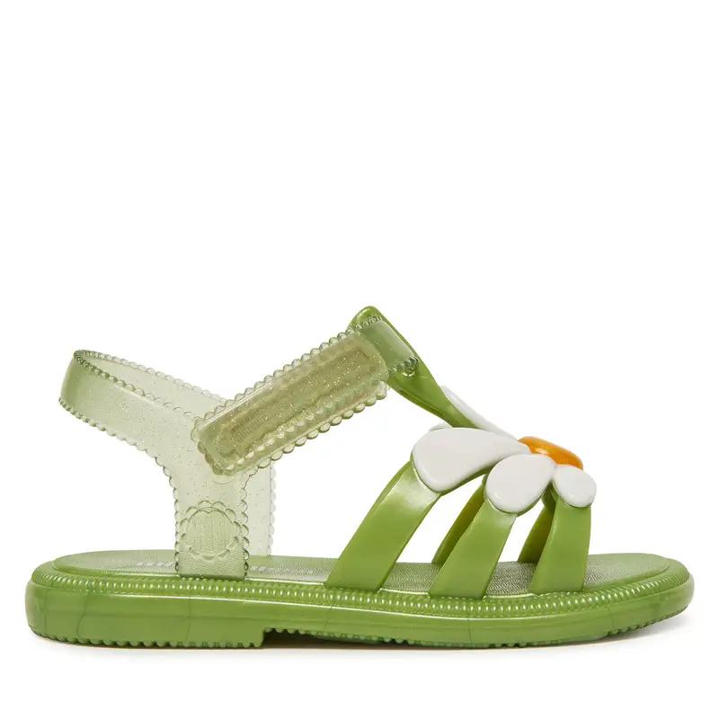 Sandali Melissa Mini Melissa Hip Bloomy Bb 35902 Verde