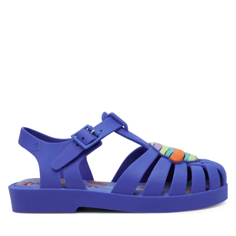 Sandali Melissa Mini Melissa Possession + Play Doh Inf M 35988 Blu