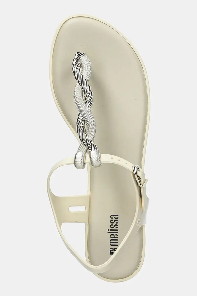 sandali MELISSA SOLAR TWIST AD donna colore beige M.36042.BF298 miniatura 4