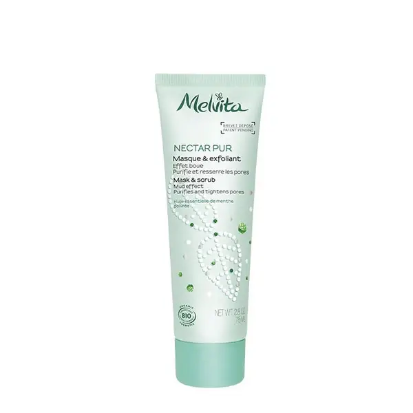 Nectar Pur Masque & Exfoliant BIO - Maschera viso purificante,Scrub viso pelle grassa