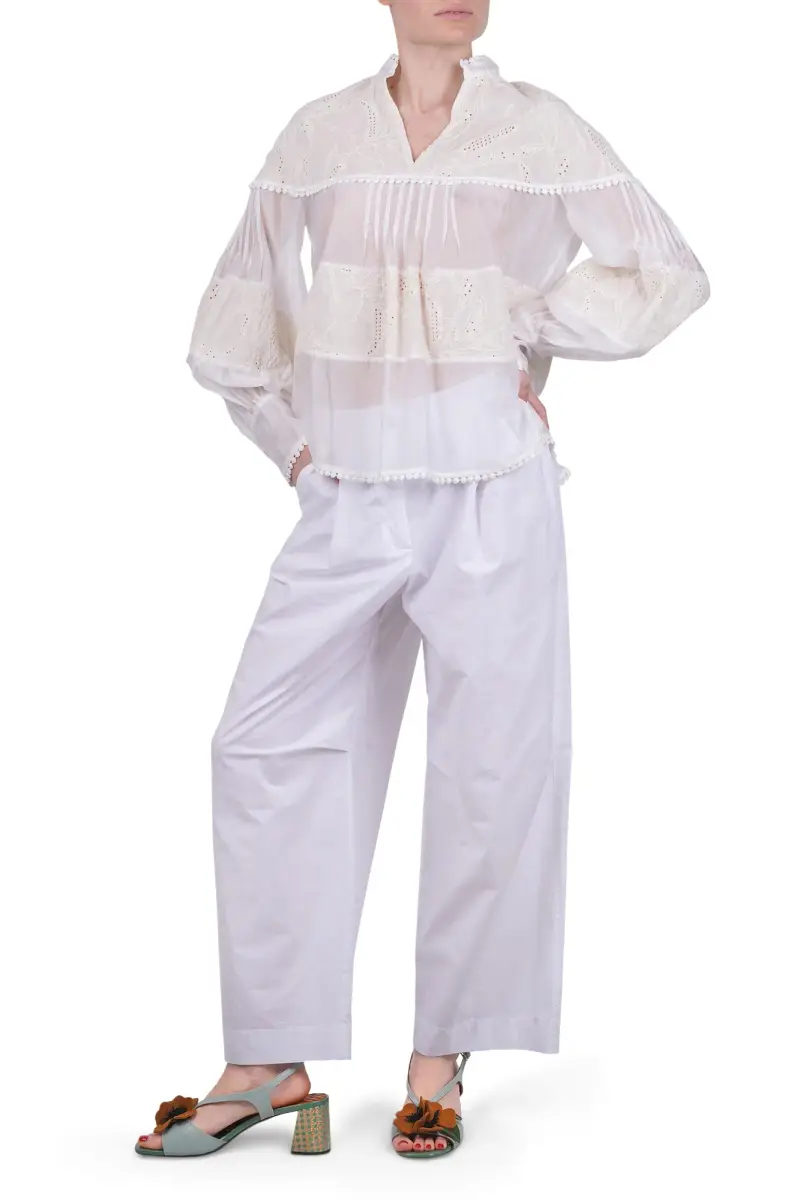 Camicia - 470255 - Latte miniatura 2