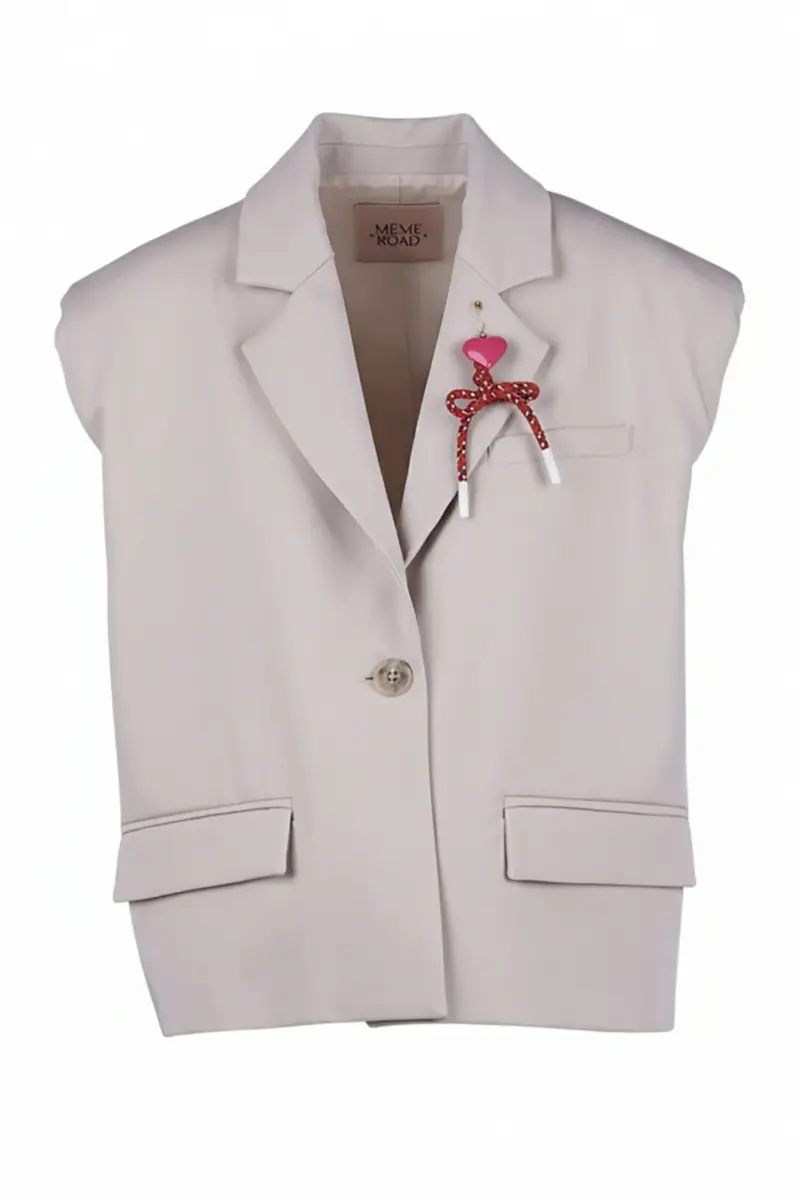 Gilet - 470268 - Ecru