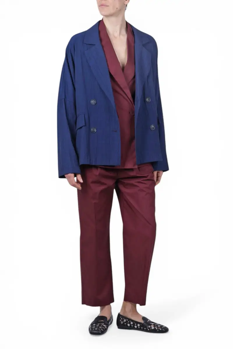 Pantalone - 470261 - Bordeaux miniatura 2