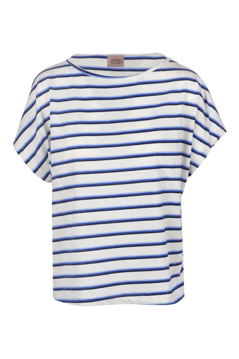 T-shirt - 470257 - Panna/Blu