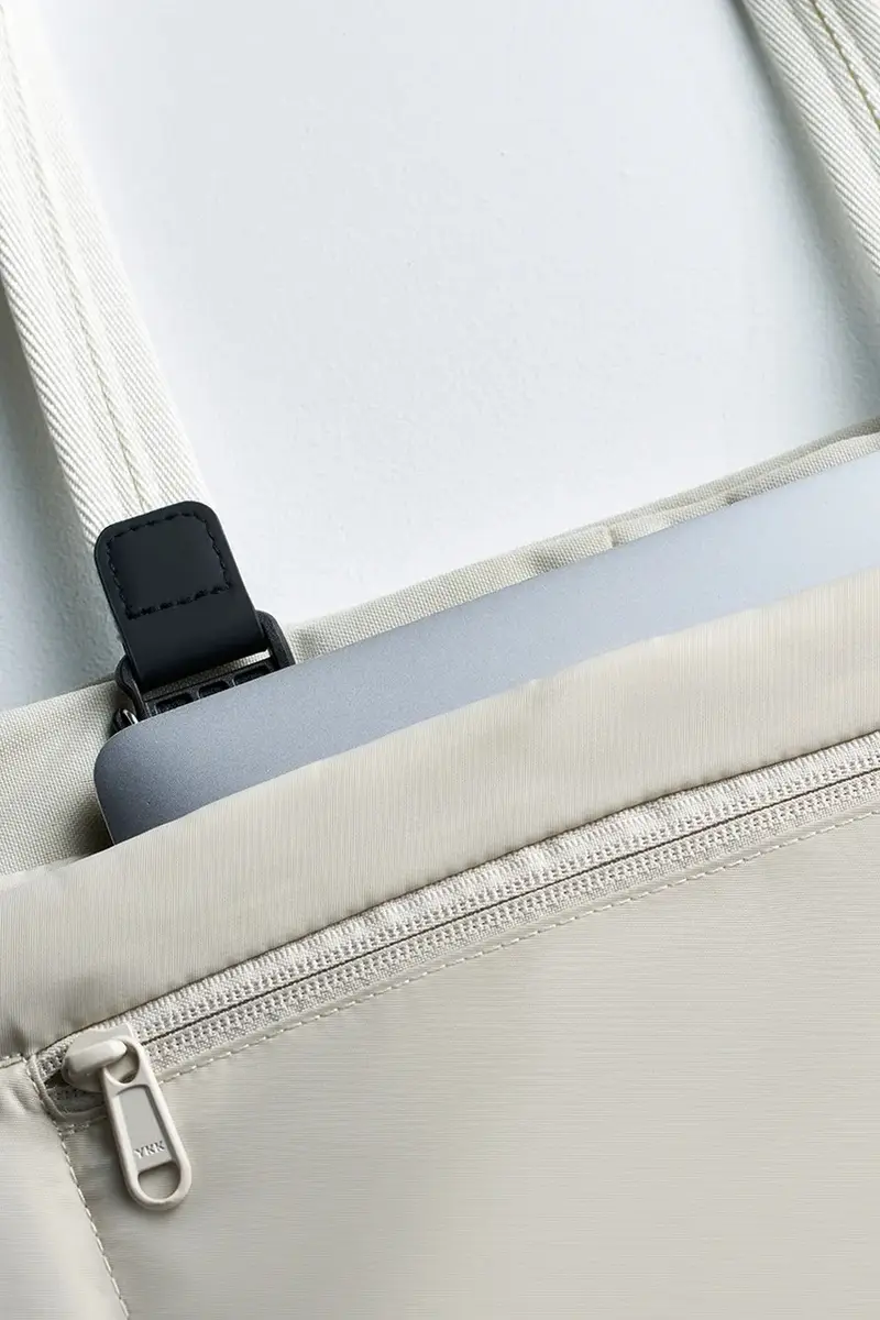 borsa per la spesa Daily Tote A3 colore beige miniatura 5