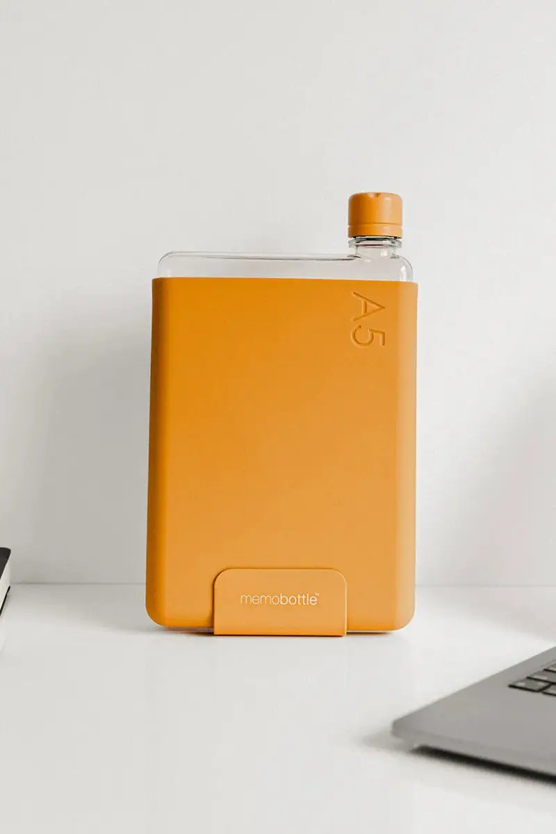 bottiglia d'acqua Original A5 750 ml colore arancione miniatura 3