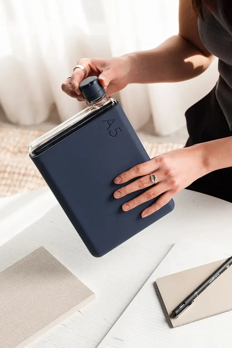 bottiglia d'acqua Original A5 750 ml colore blu miniatura 4