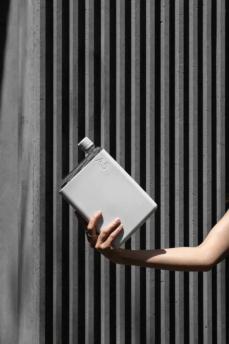 bottiglia d'acqua Original A5 750 ml colore grigio miniatura 3