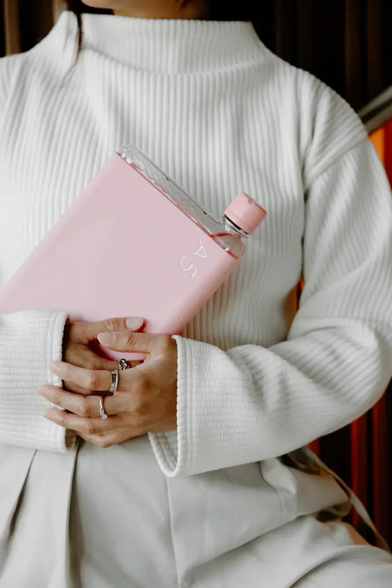 bottiglia d'acqua Original A5 750 ml colore rosa miniatura 2