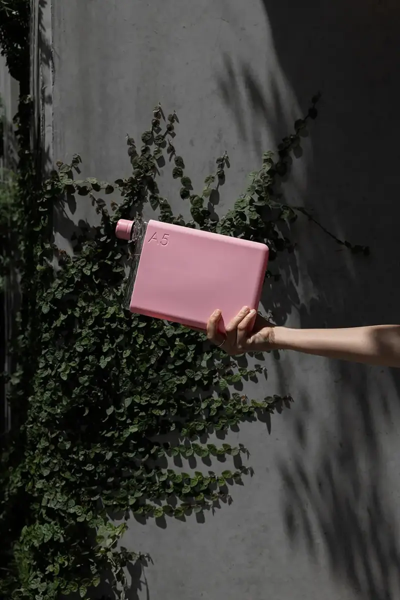 bottiglia d'acqua Original A5 750 ml colore rosa miniatura 4