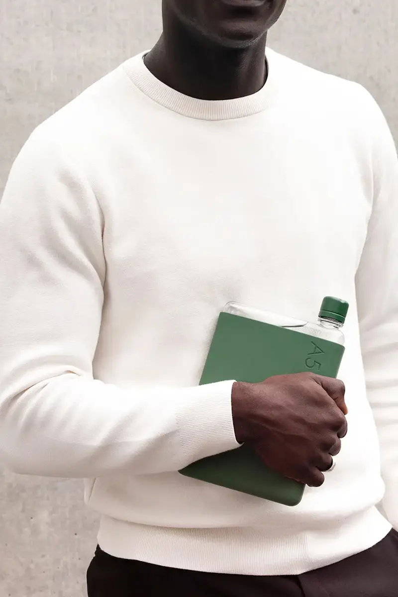 bottiglia d'acqua Original A5 750 ml colore verde miniatura 3