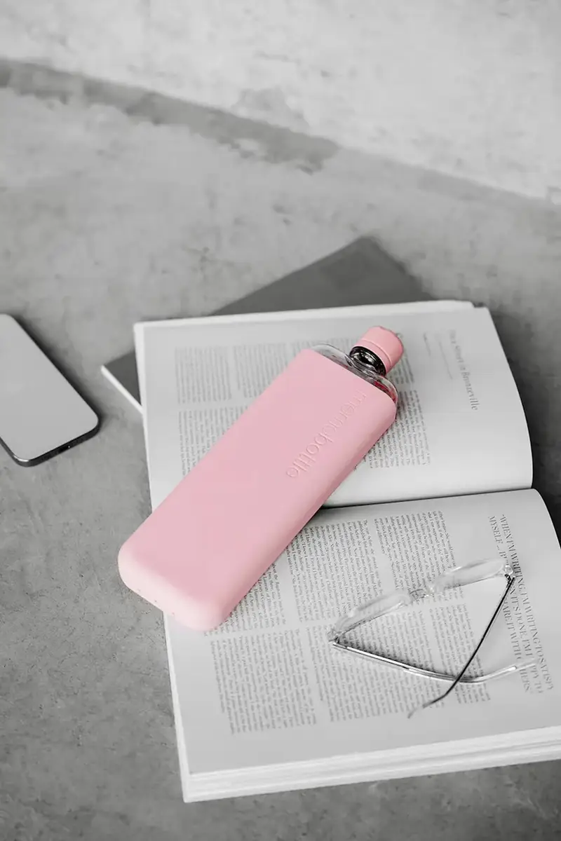 bottiglia d acqua Original Slim 450 ml Rosa miniatura 2