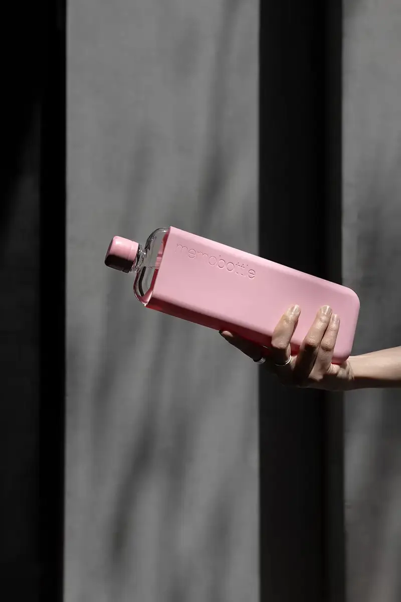 bottiglia d acqua Original Slim 450 ml Rosa miniatura 3