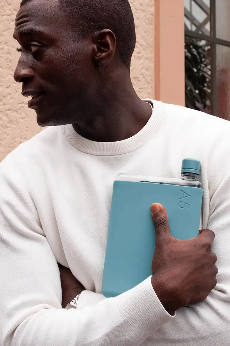 bottiglia d'acqua Sea Mist A5 750 ml colore turchese miniatura 4