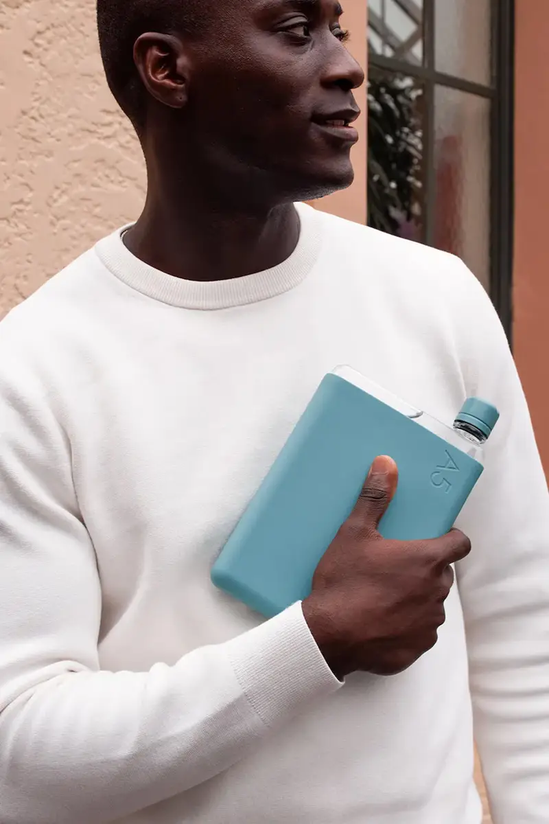 bottiglia d'acqua Sea Mist A5 750 ml colore turchese miniatura 5