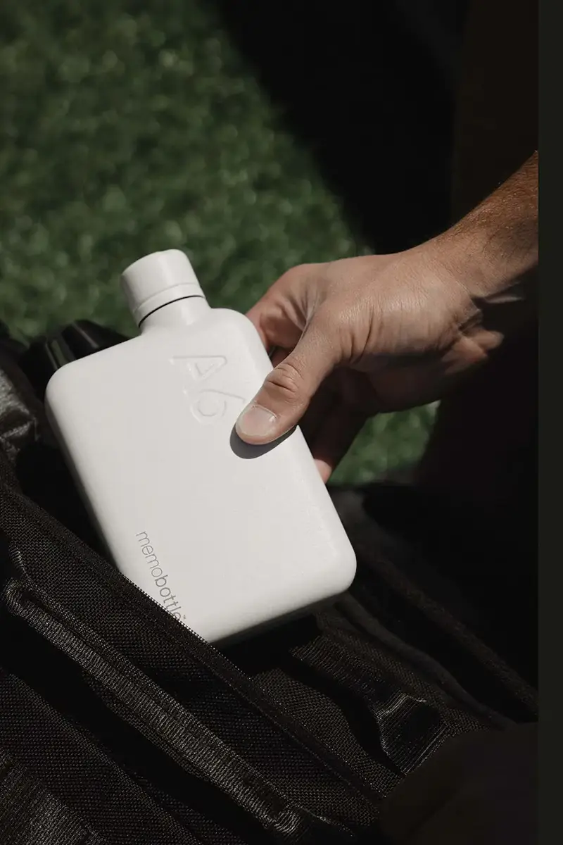 bottiglia d'acqua Stainless Steel A6 500 ml Bianco miniatura 2